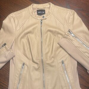 Express faux leather jacket